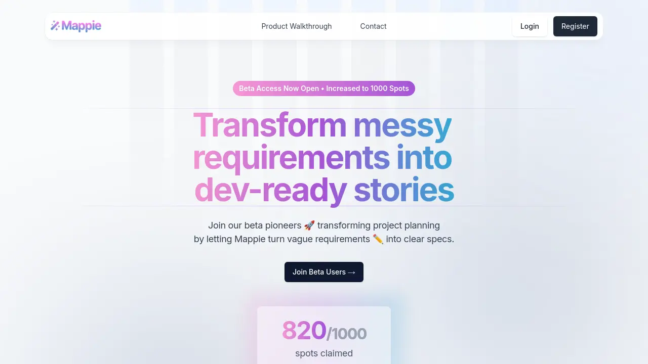 Screenshot of Mappie