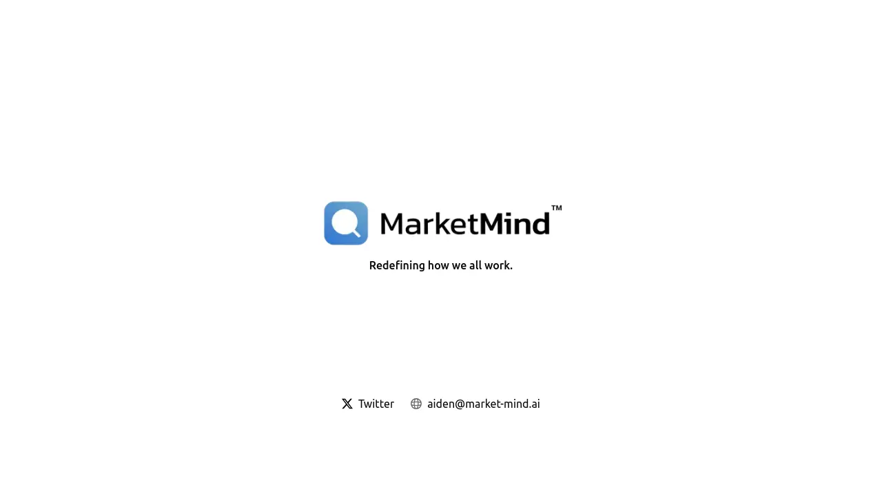 Screenshot of Market Mind