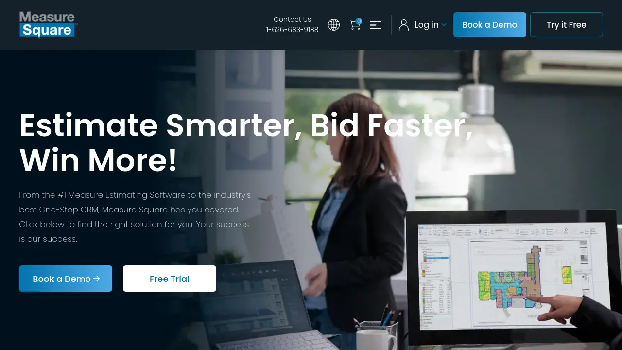 Screenshot of MeasureSquare