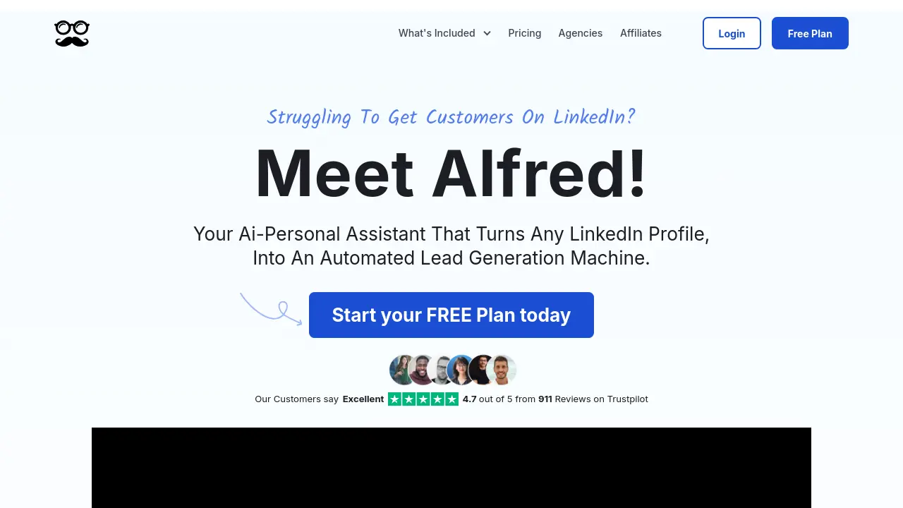 Screenshot of Meet Alfred