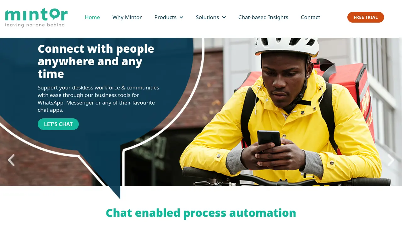 Screenshot of Mintor