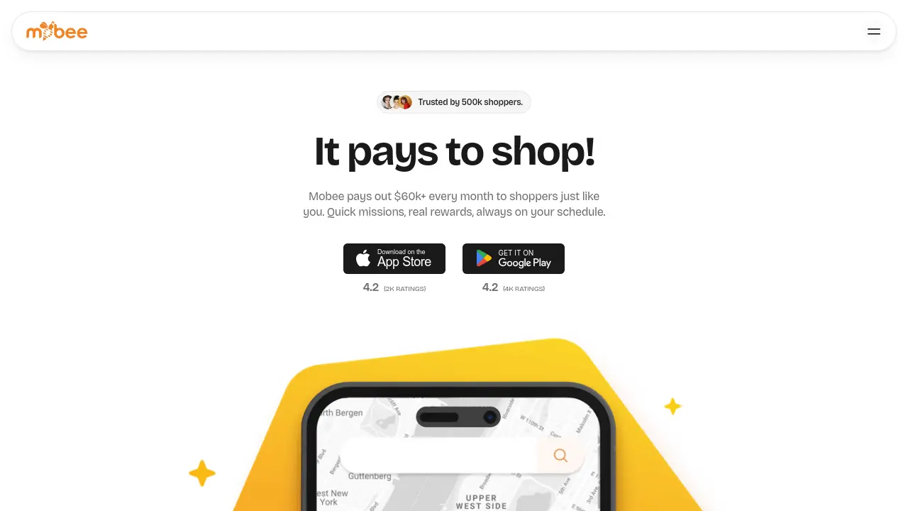 Screenshot of Mobee
