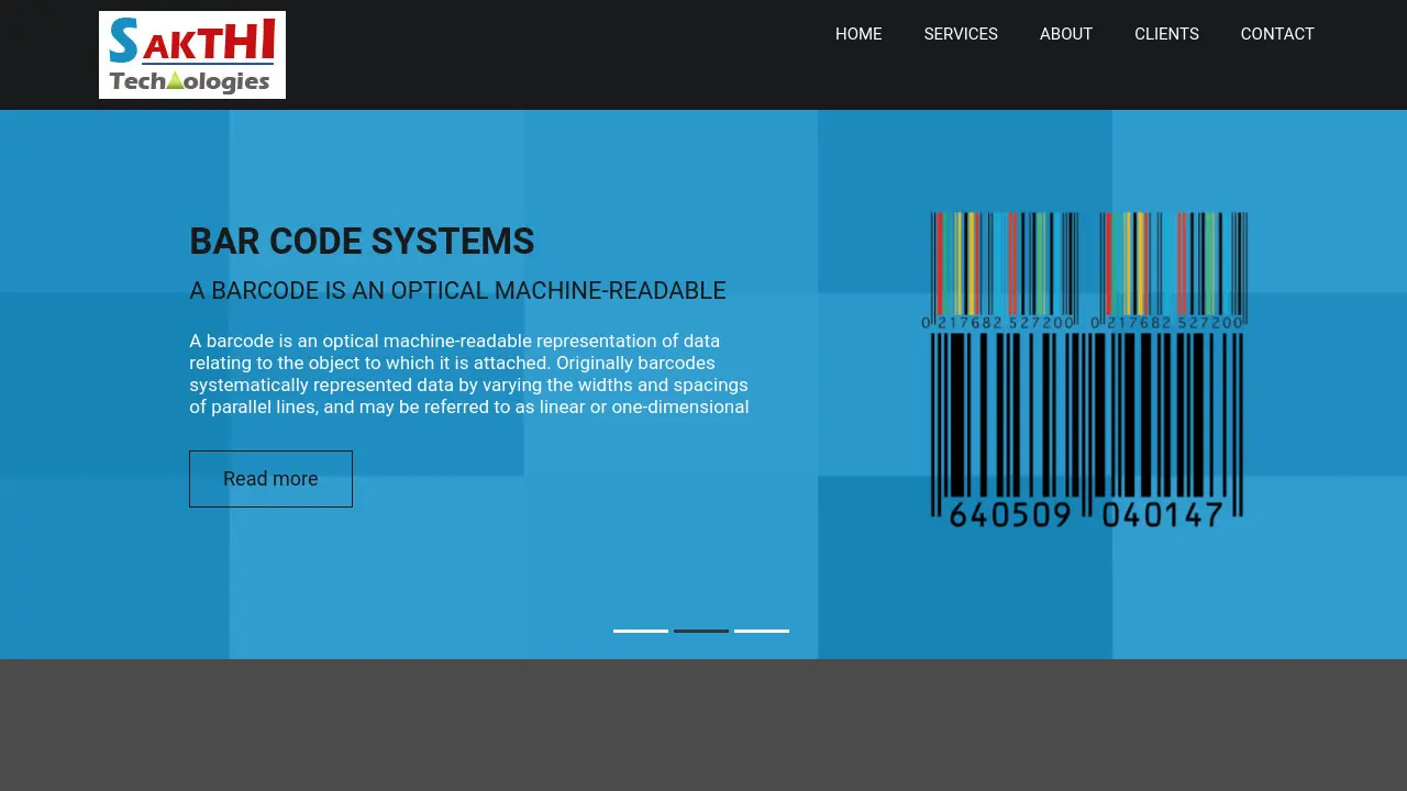 Screenshot of MODERNLIB