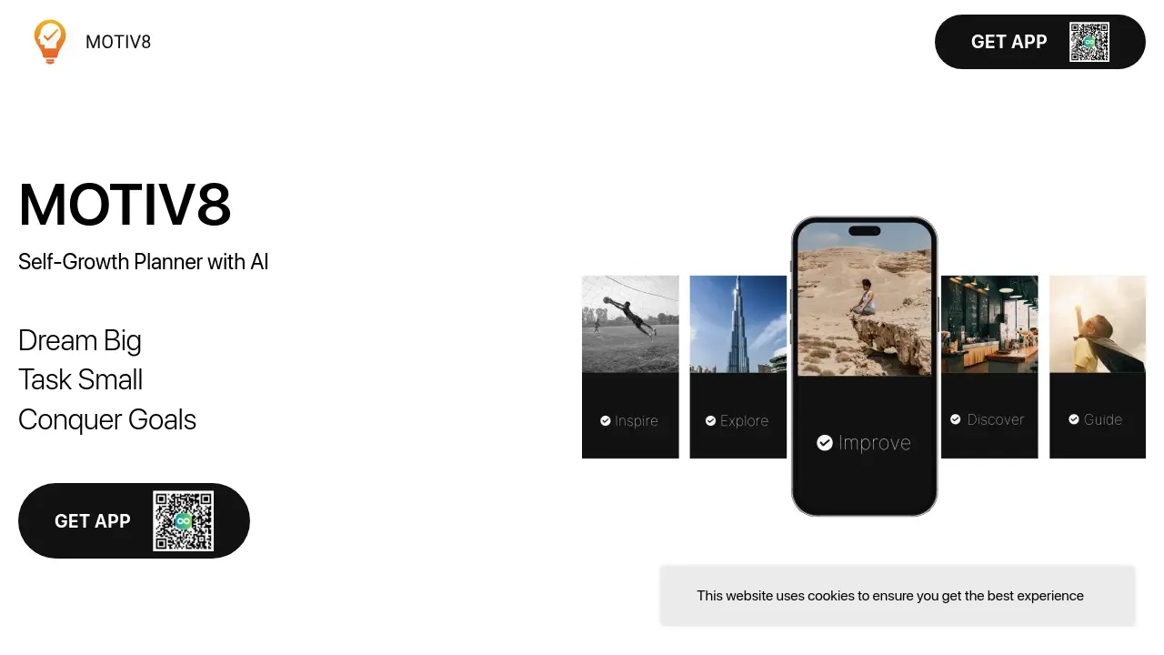 Screenshot of MOTIV8