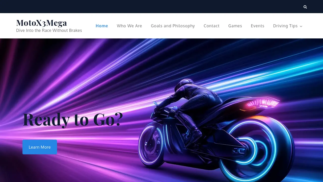 Screenshot of MotoX3Mega