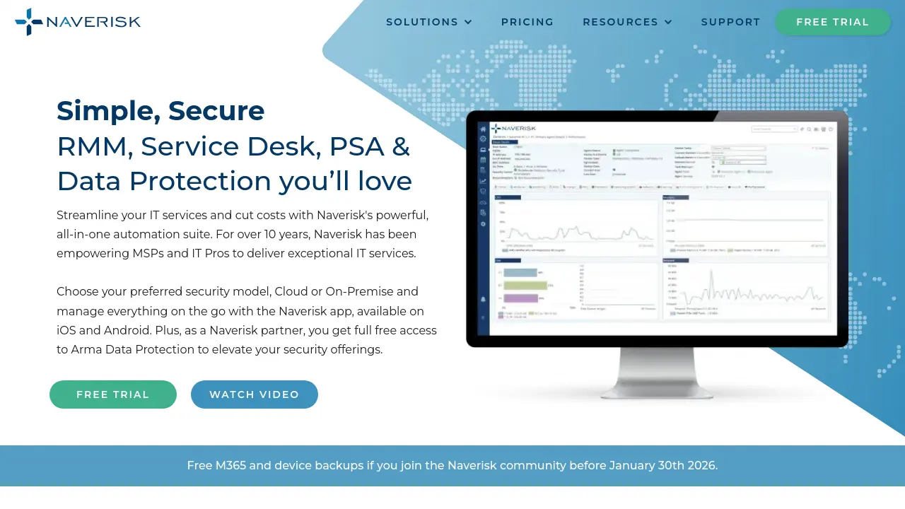 Screenshot of Naverisk
