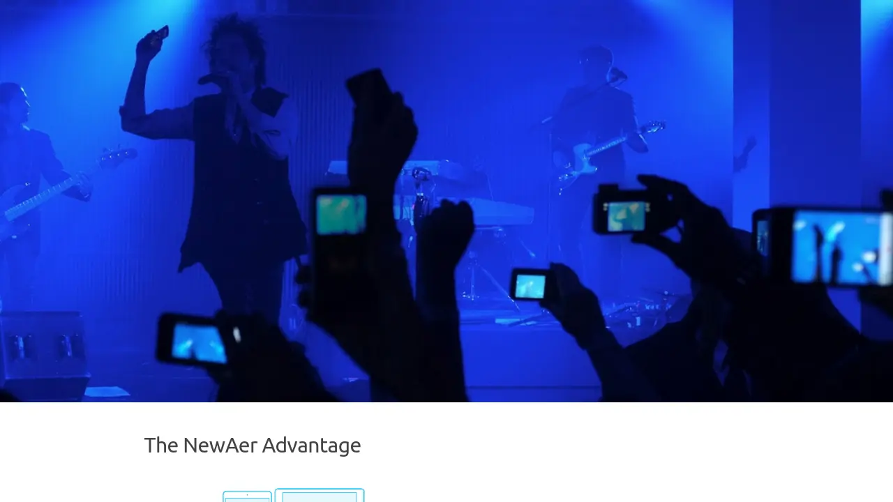 Screenshot of NewAer