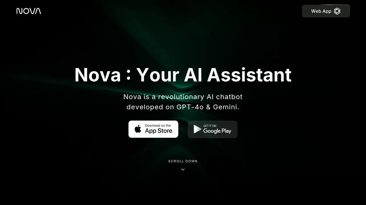 Screenshot of Nova