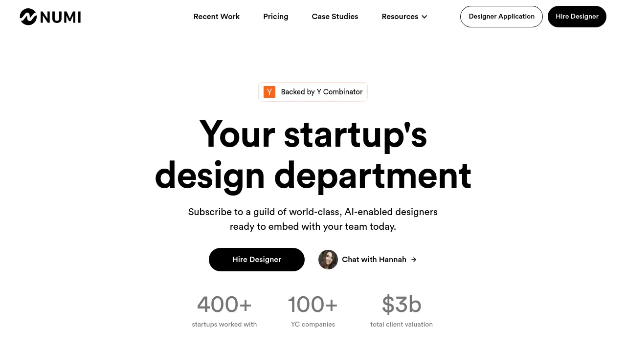 Screenshot of NUMI