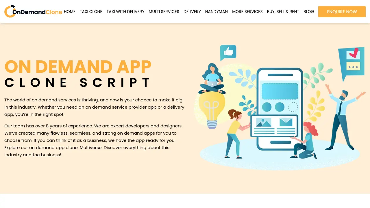 Screenshot of On Demand Clone