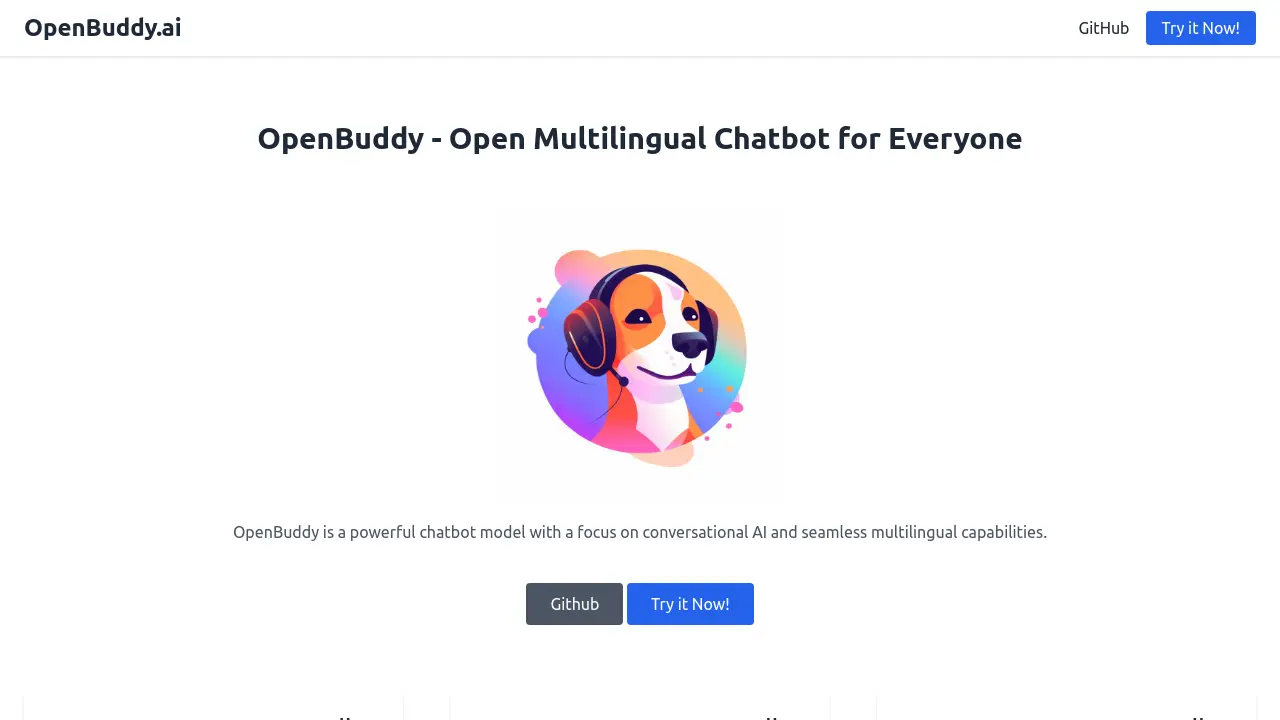 Screenshot of OpenBuddy