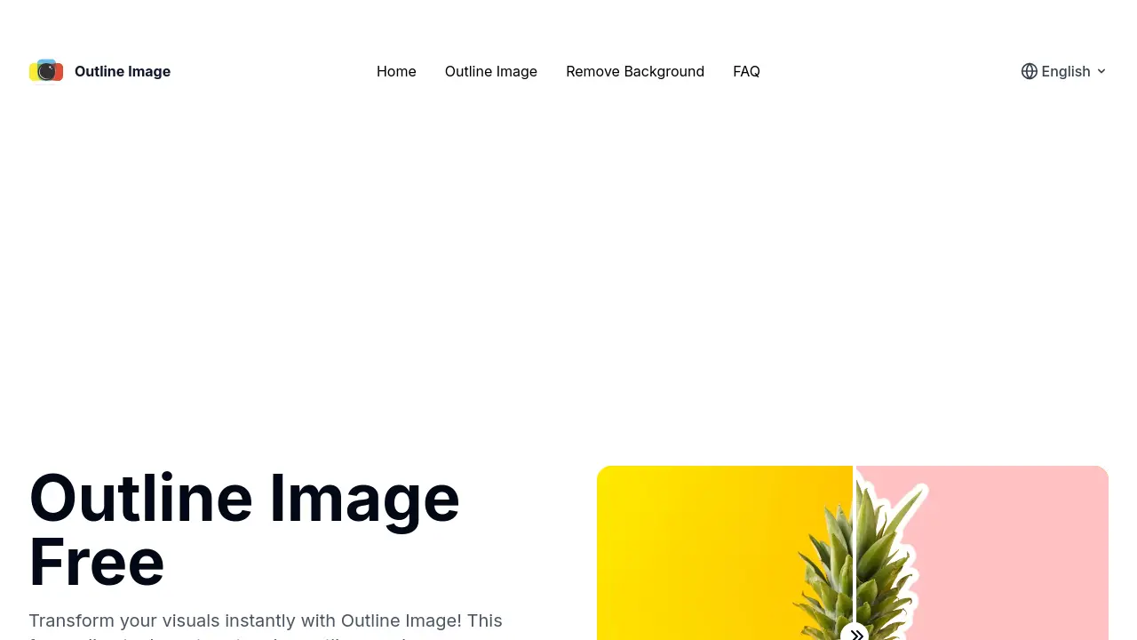 Screenshot of Outline Image