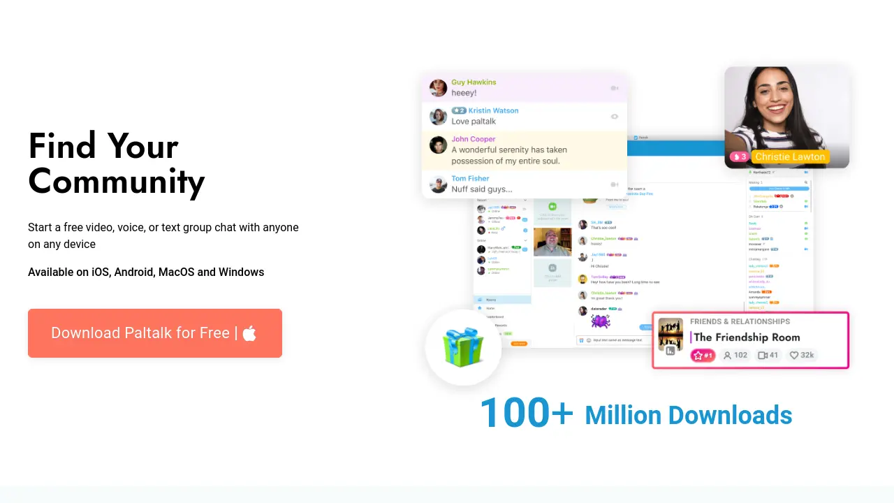 Screenshot of Paltalk