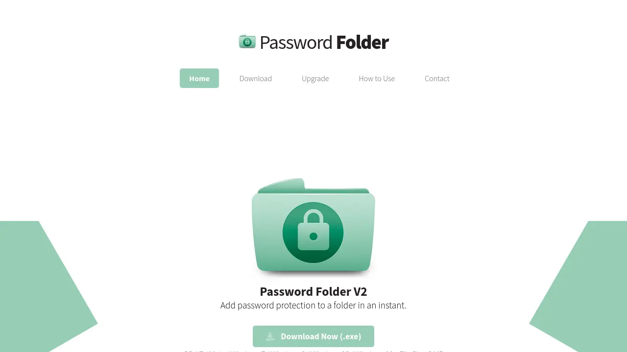 Screenshot of Password Folder
