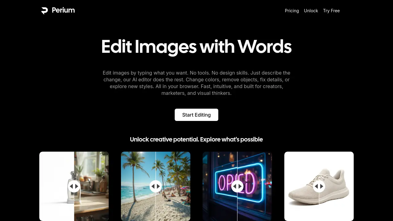Screenshot of Perium