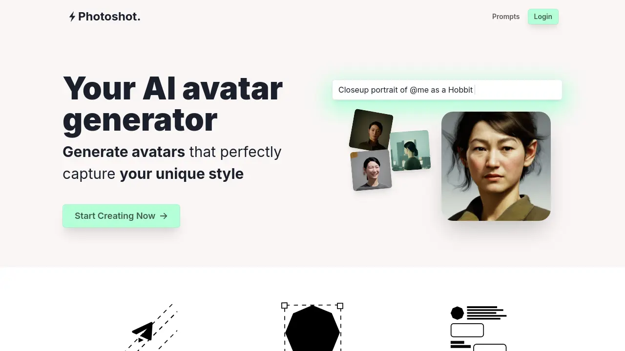 Screenshot of Photoshot.