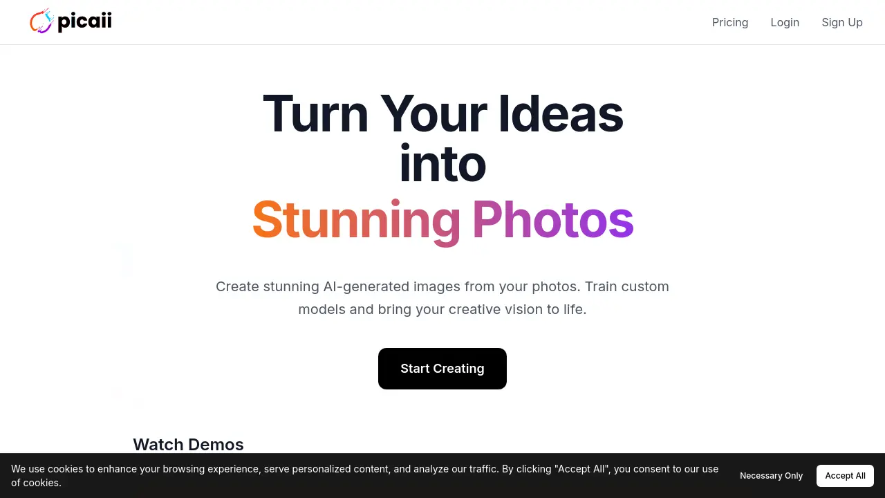 Screenshot of Picaii