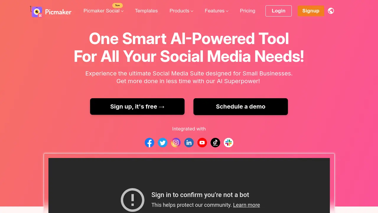 Screenshot of Picmaker