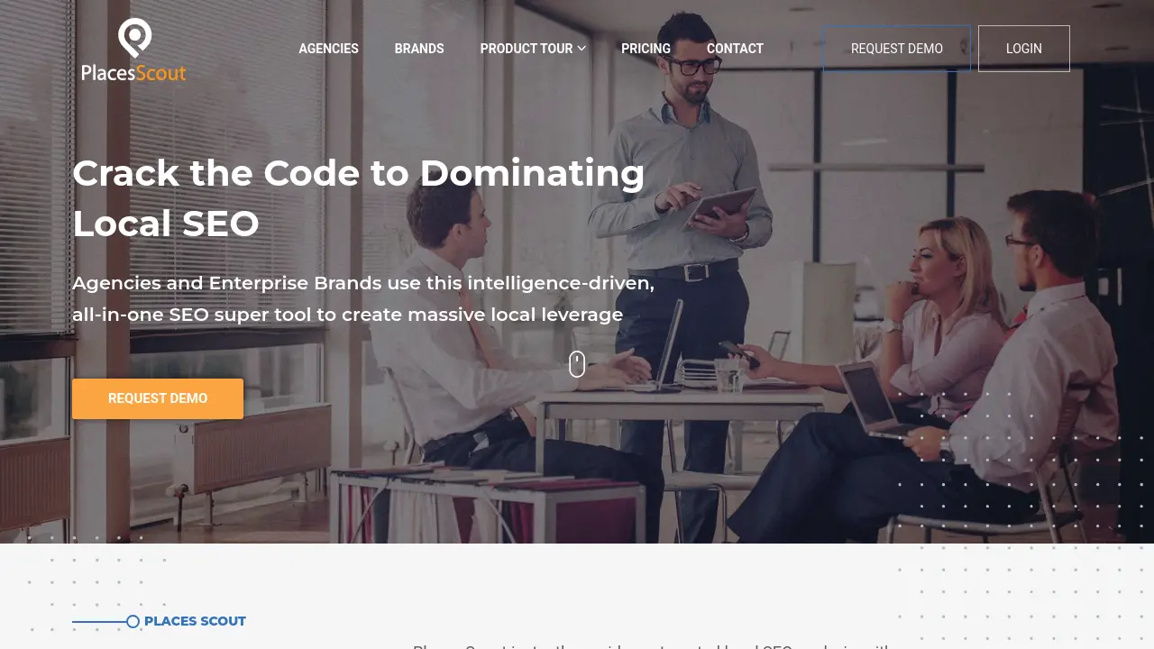 Screenshot of Places Scout