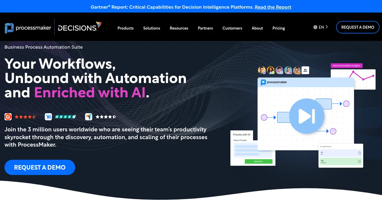 Screenshot of ProcessMaker