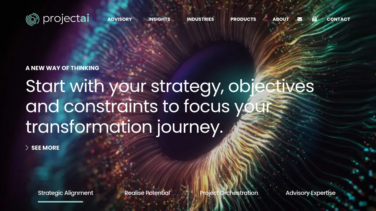Screenshot of ProjectAI