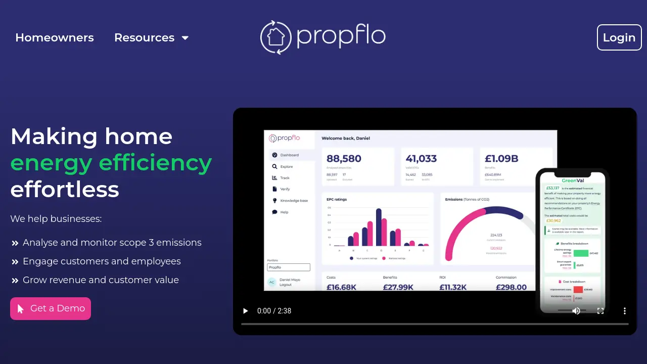 Screenshot of Propflo