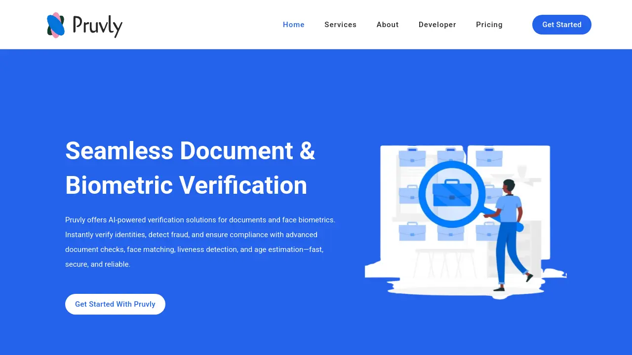 Screenshot of Pruvly