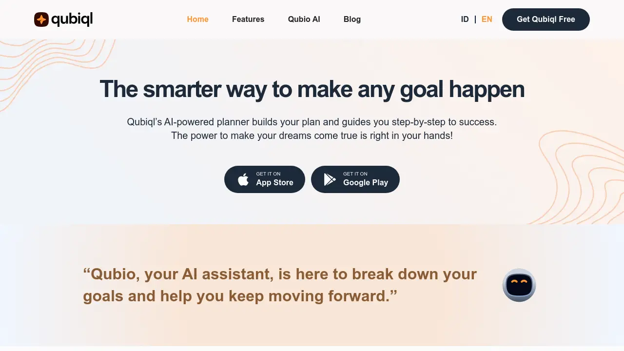 Screenshot of Qubiql