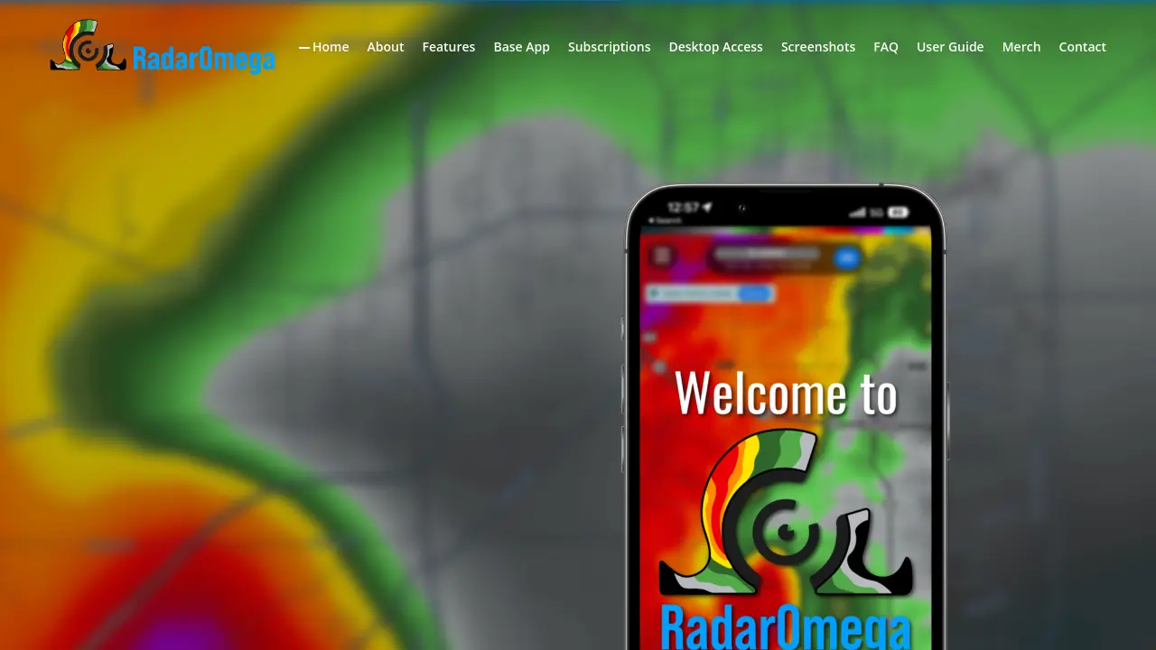 Screenshot of RadarOmega