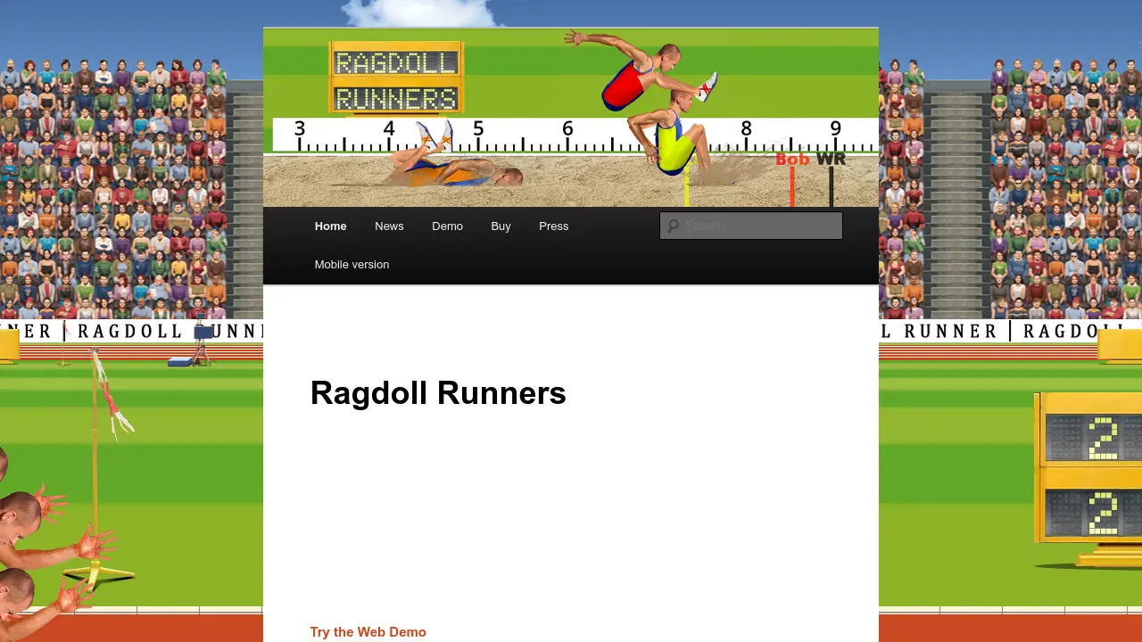 Screenshot of Ragdoll Runners