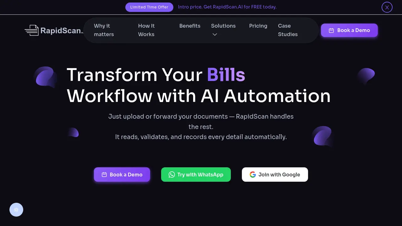 Screenshot of RapidScan.AI
