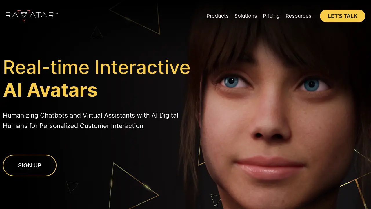 Screenshot of RAVATAR