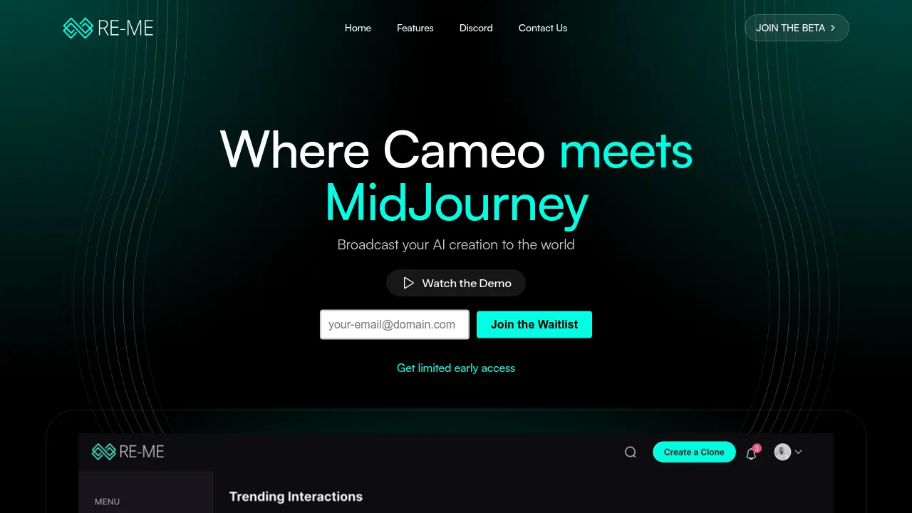 Screenshot of RE-ME