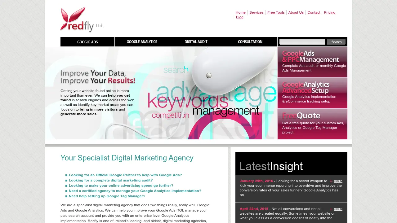 Screenshot of RedFly