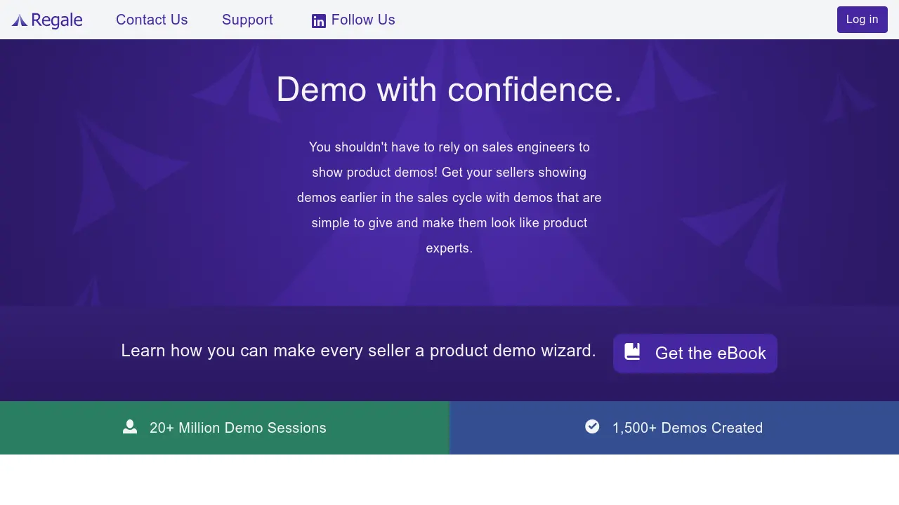 Screenshot of Regale