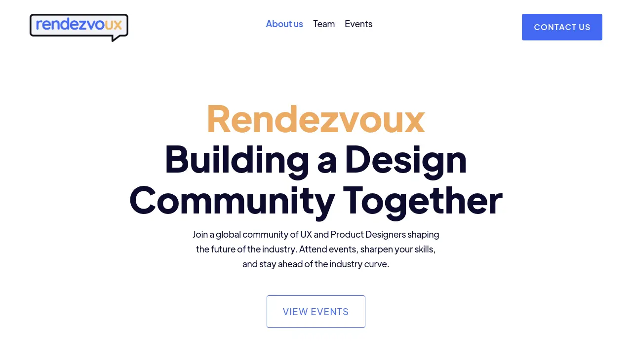 Screenshot of Rendezvoux