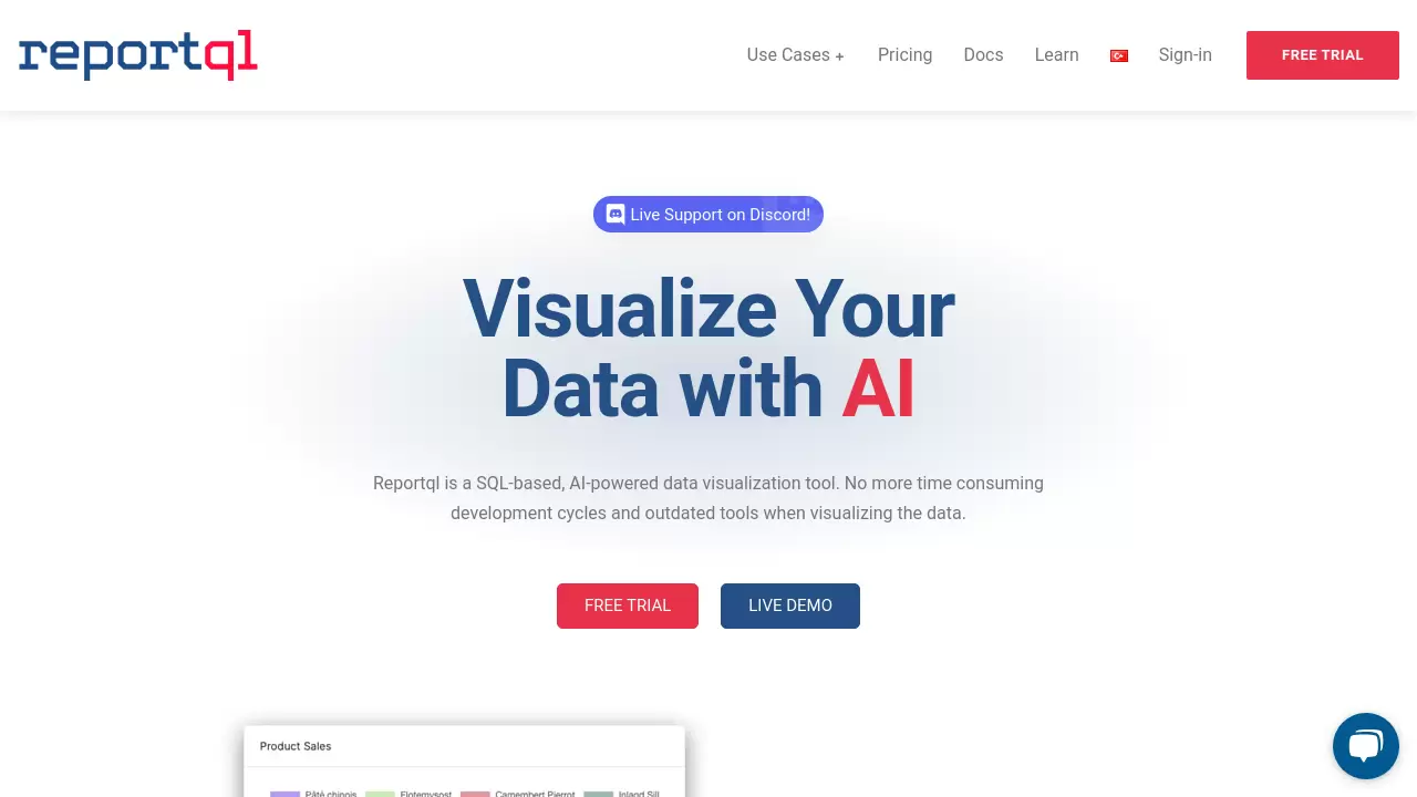 Screenshot of Reportql