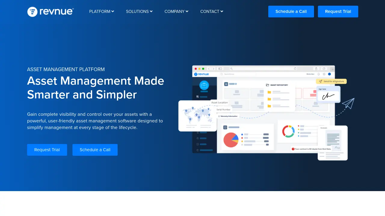 Screenshot of Revnue