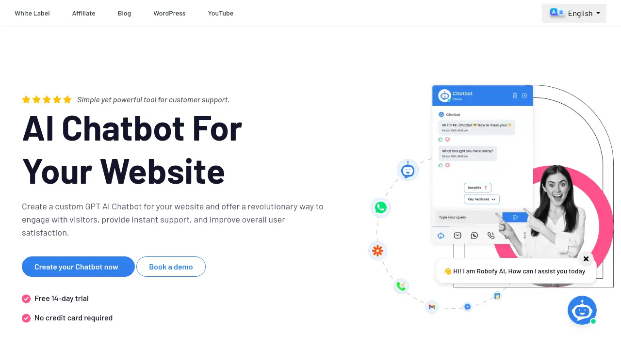 Screenshot of Robofy