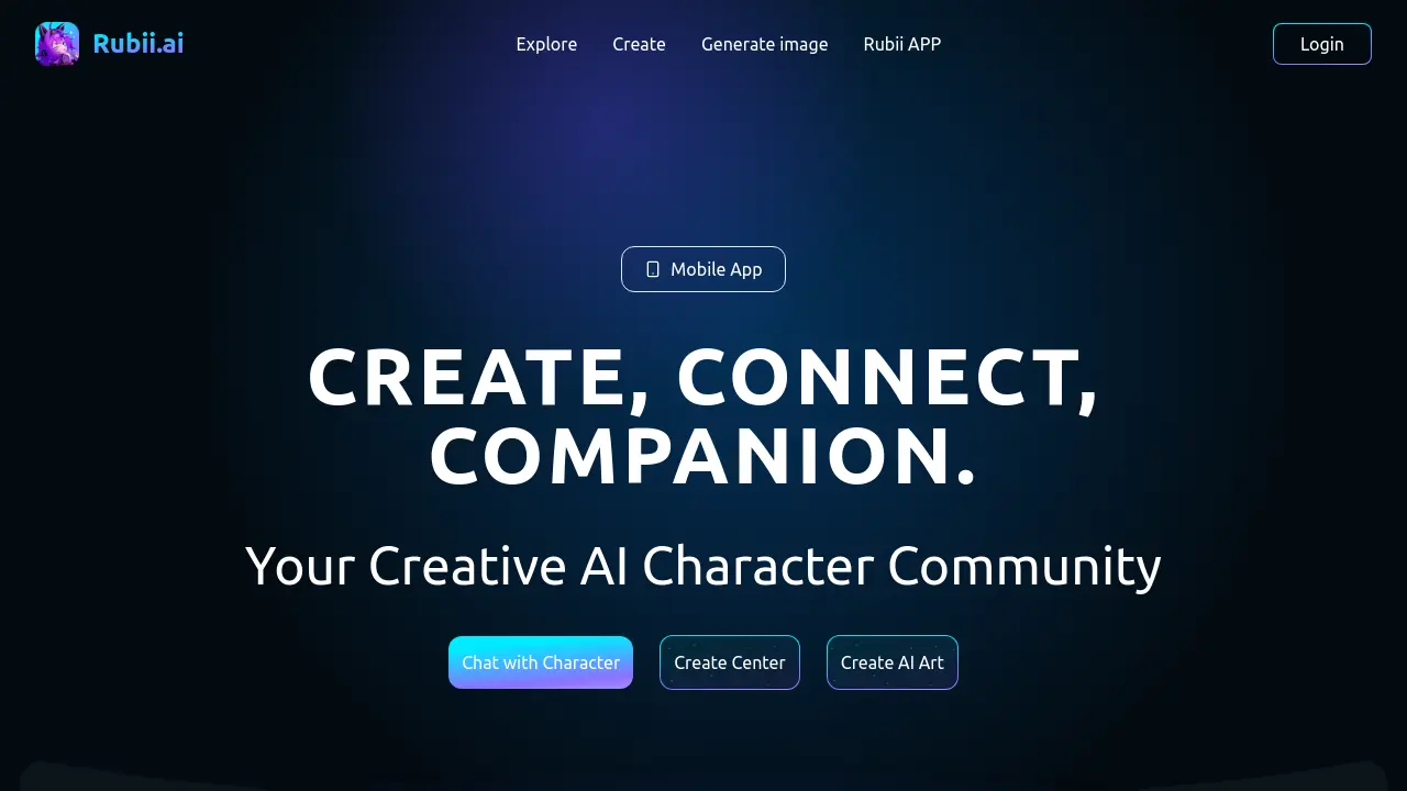 Screenshot of Rubii.ai