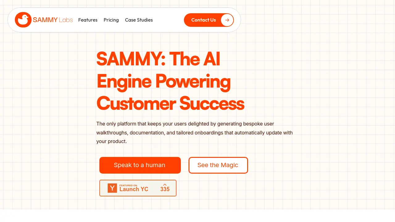 Screenshot of SAMMY