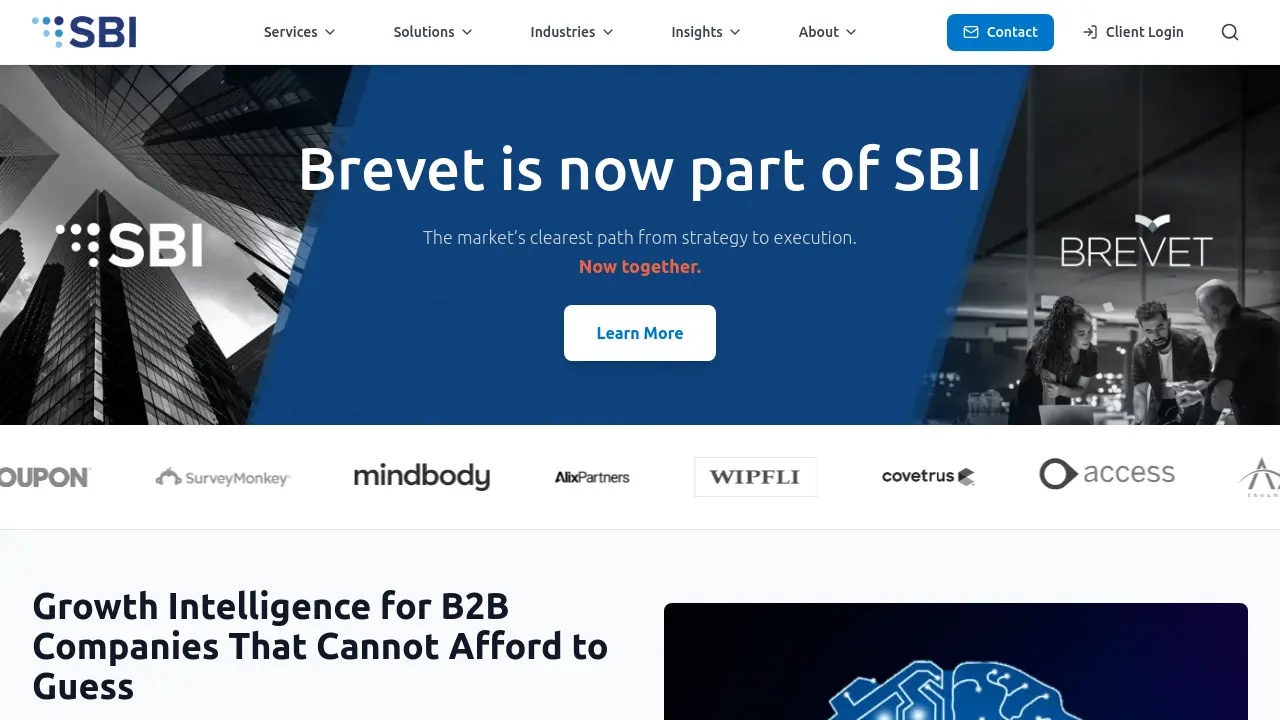 Screenshot of SBI Wayforge™