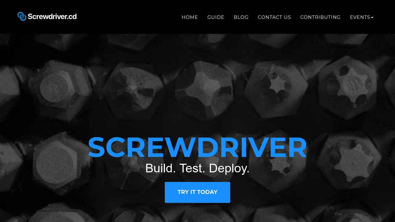 Screenshot of Screwdriver