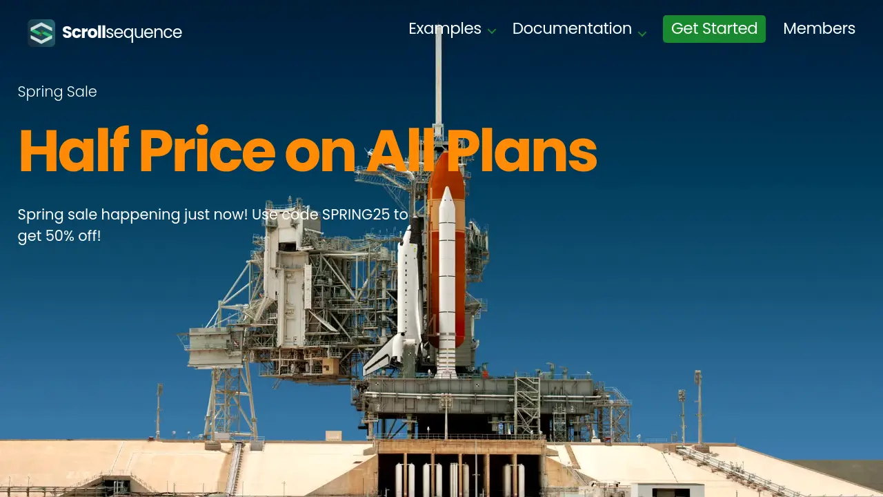 Screenshot of Scrollsequence