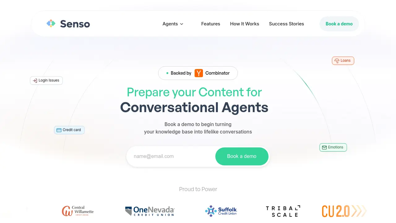 Screenshot of Senso