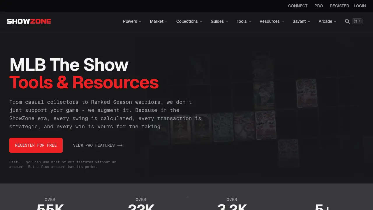 Screenshot of ShowZone