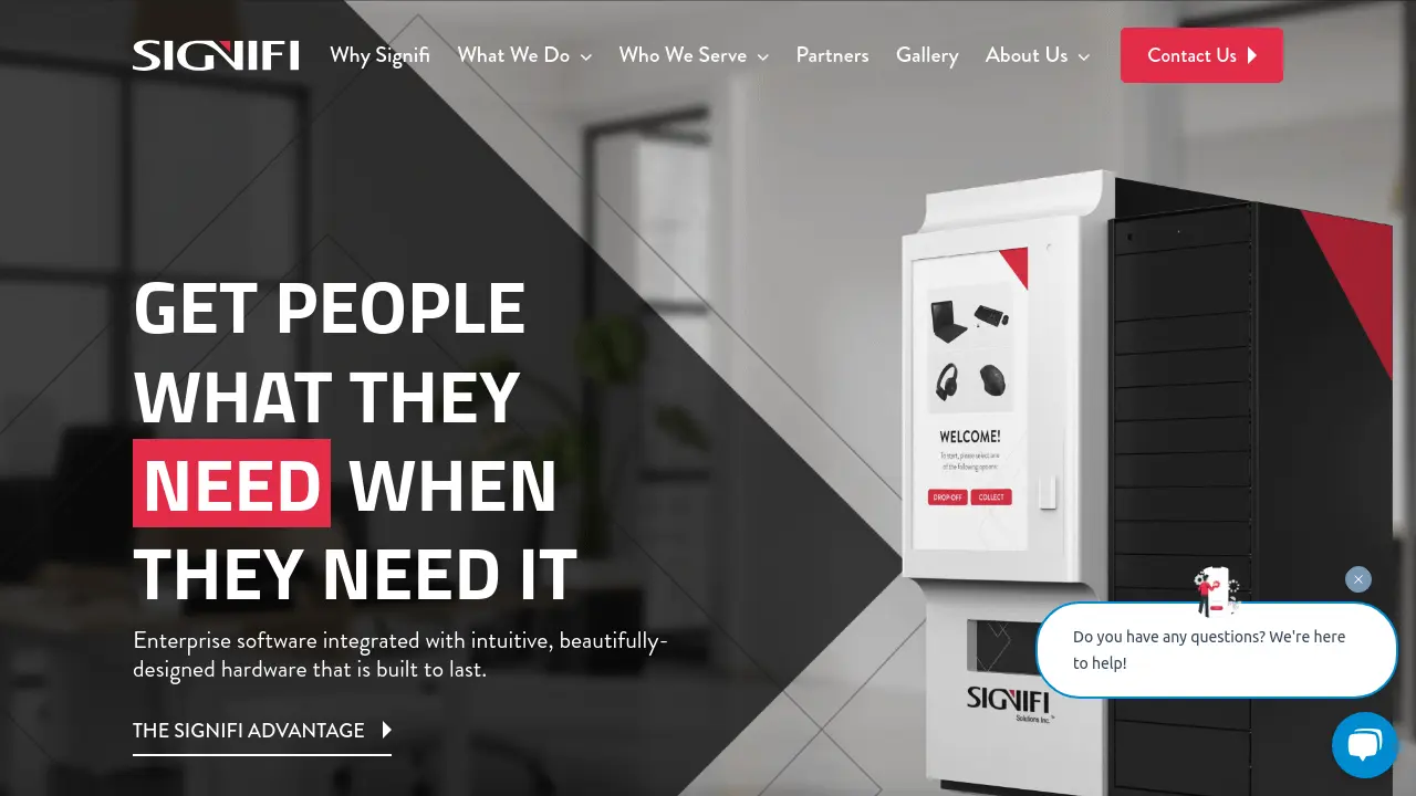 Screenshot of Signifi