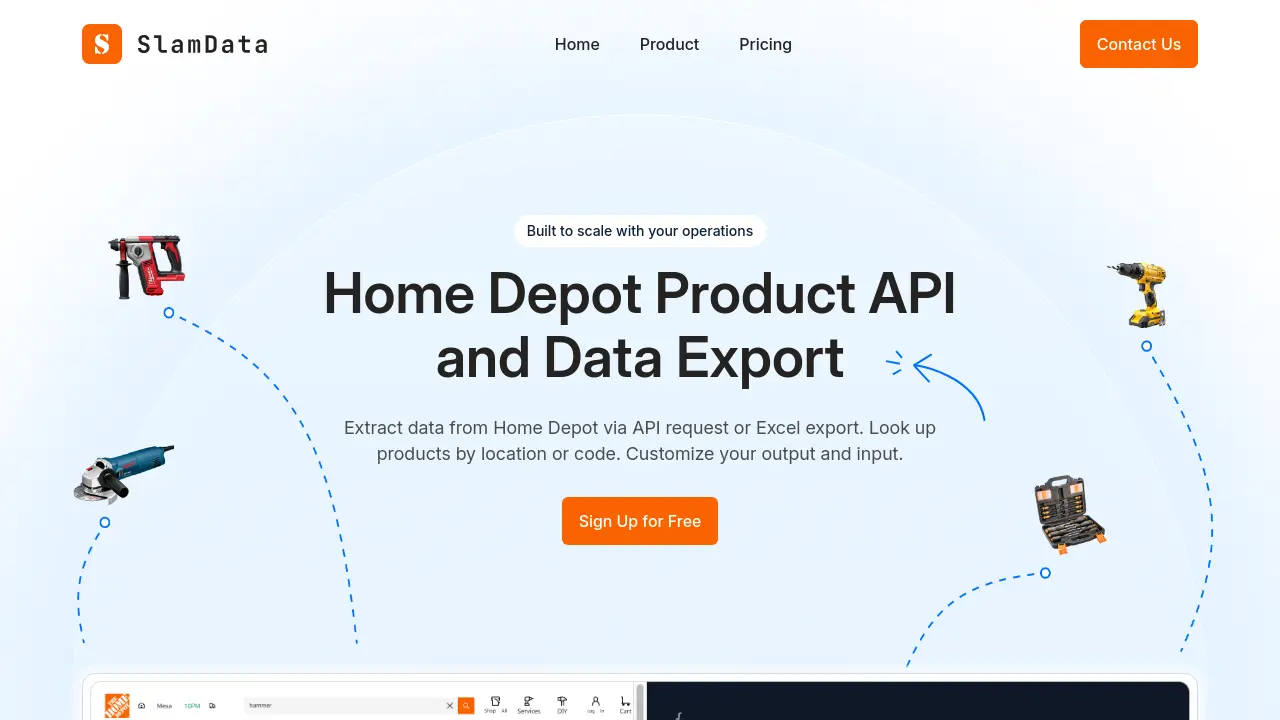 Screenshot of SlamData