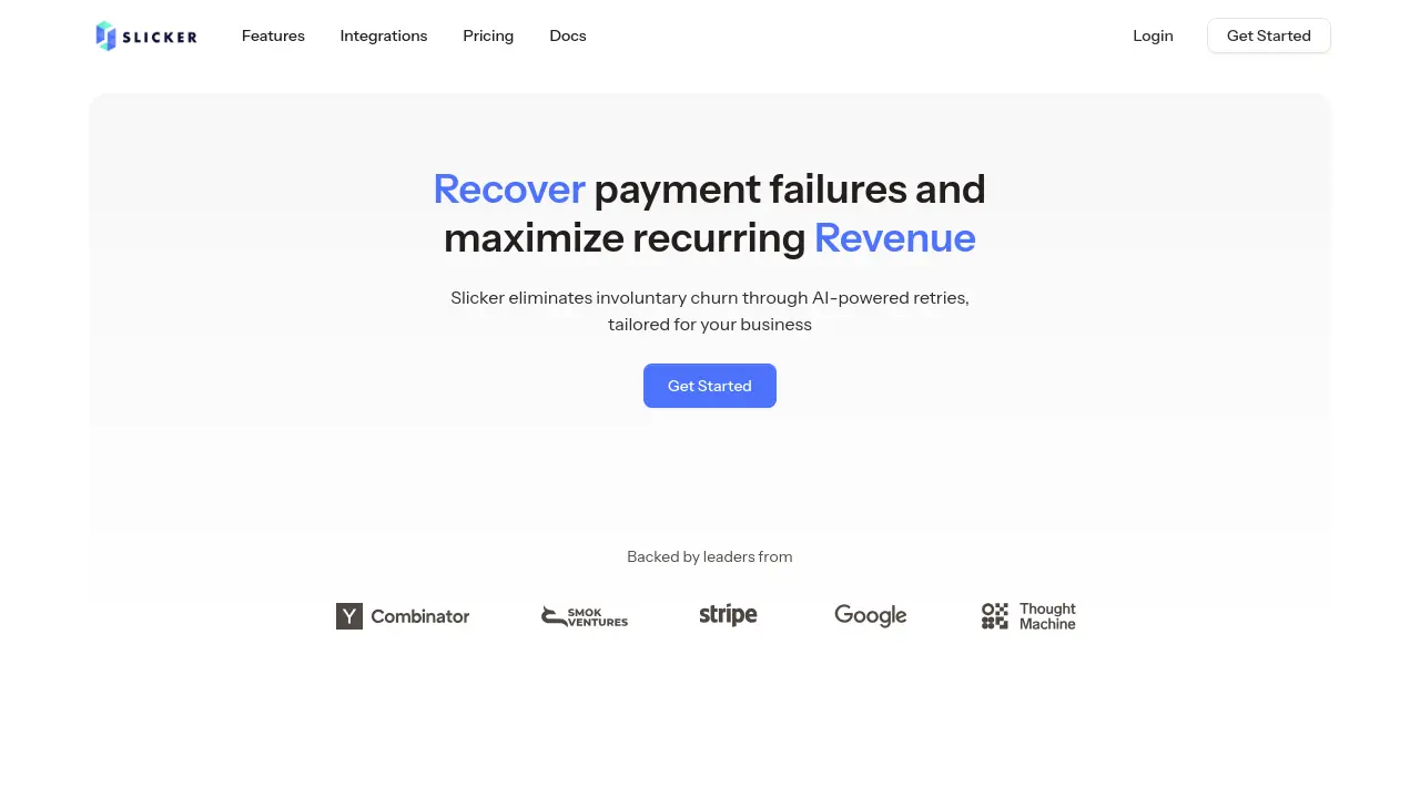 Screenshot of Slicker