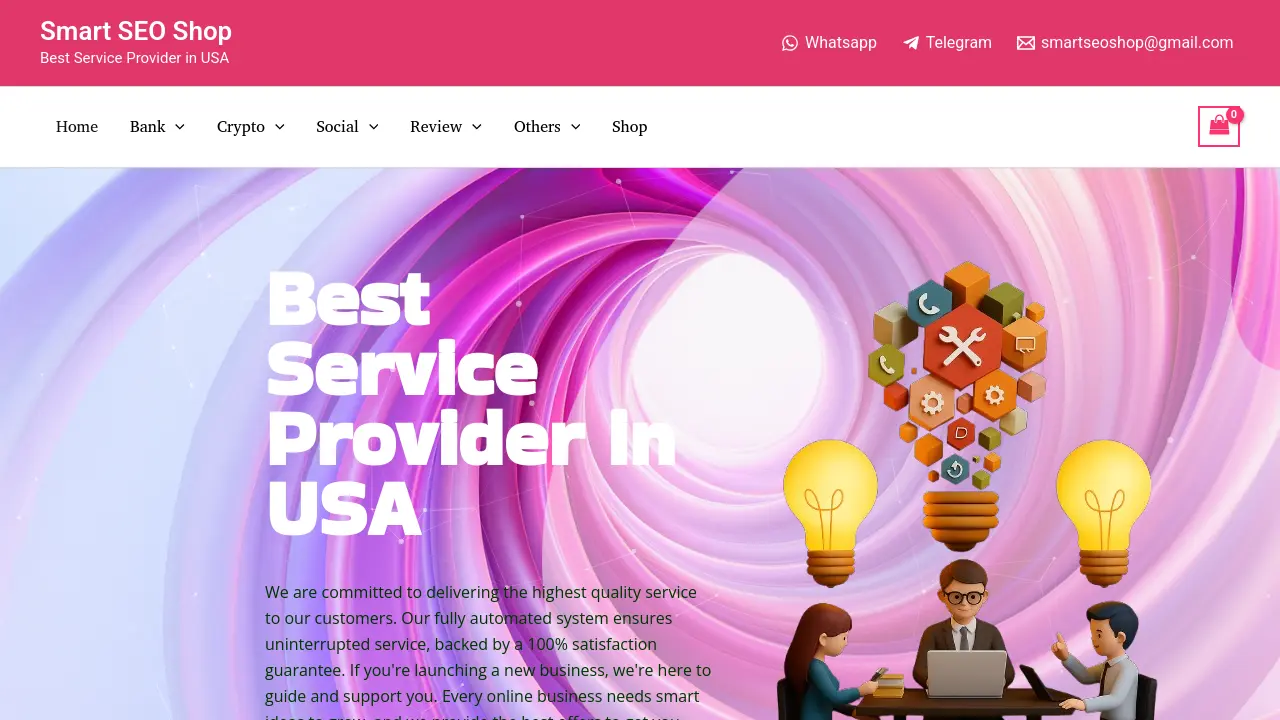 Screenshot of Smart SEO Shop